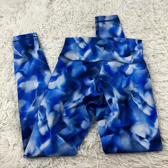 Lululemon Wunder Under Hi-Rise Tight *Full-On Luxtreme 28" Blush Blossom Alpine - Picture 3 of 4